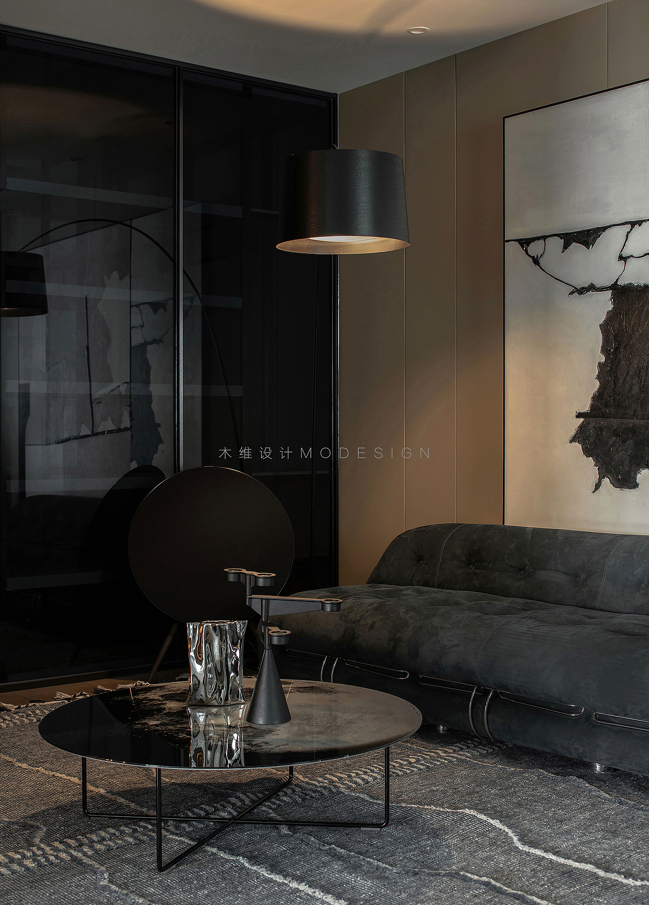 木维设计-重色系独居私宅（图ZMjc5MjUwODc2） - 家装设计 - 站酷设计师木维设计原创素材 - 站酷ZCOOL