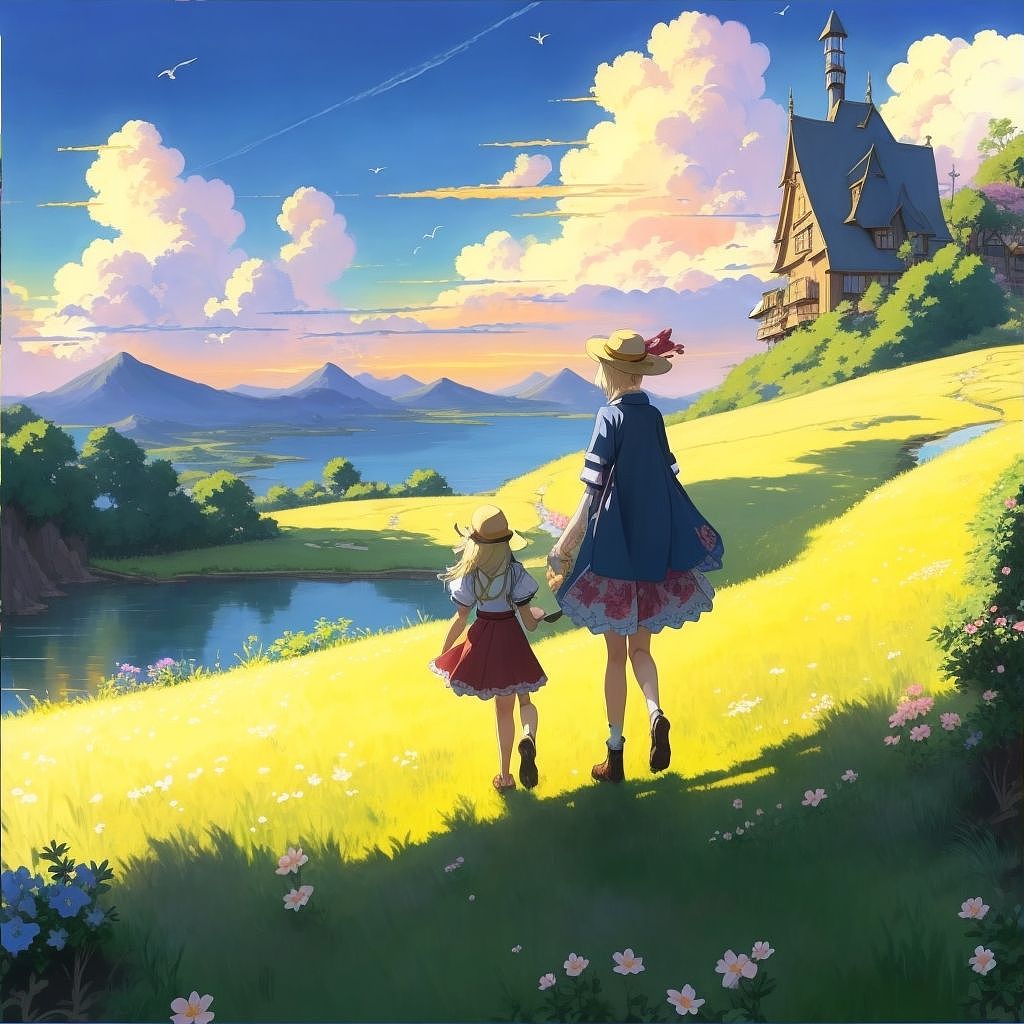 AI繪畫(huà) 2D動(dòng)漫場(chǎng)景（圖ZMzQxOTA4MTAw） - AI作品 - 站酷設(shè)計(jì)師辣條泡方便面原創(chuàng)素材 - 站酷ZCOOL