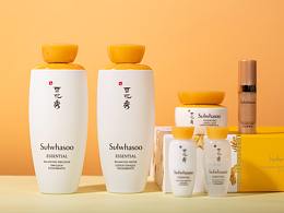 金棕色系护肤品