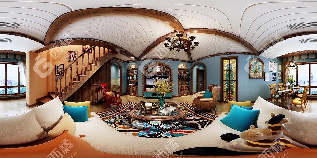 田园风格（图ZMTMwMDE5MjE2） - 家装设计 - 站酷设计师西橘效果图原创素材 - 站酷ZCOOL