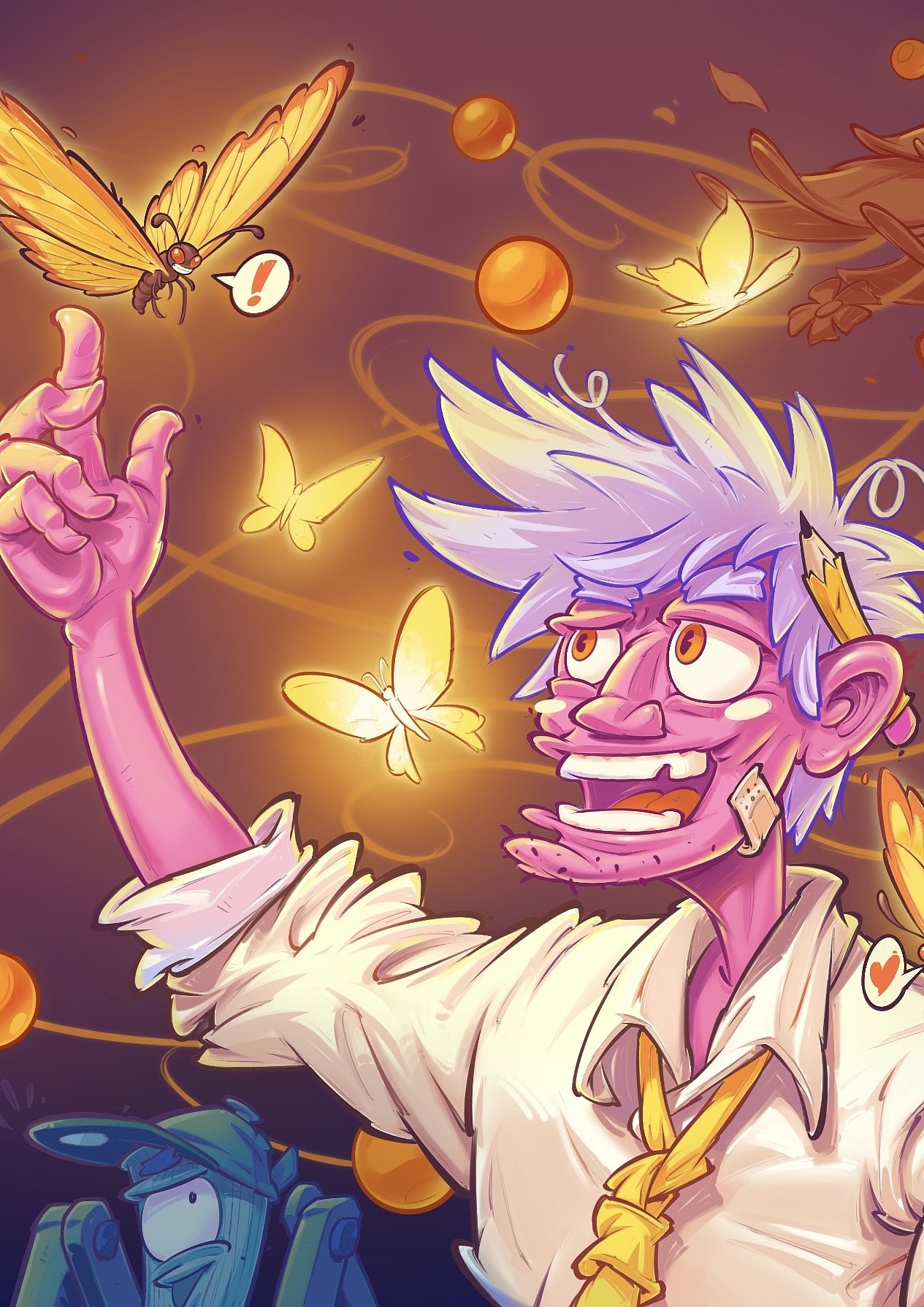 插画|臆想/交稿日