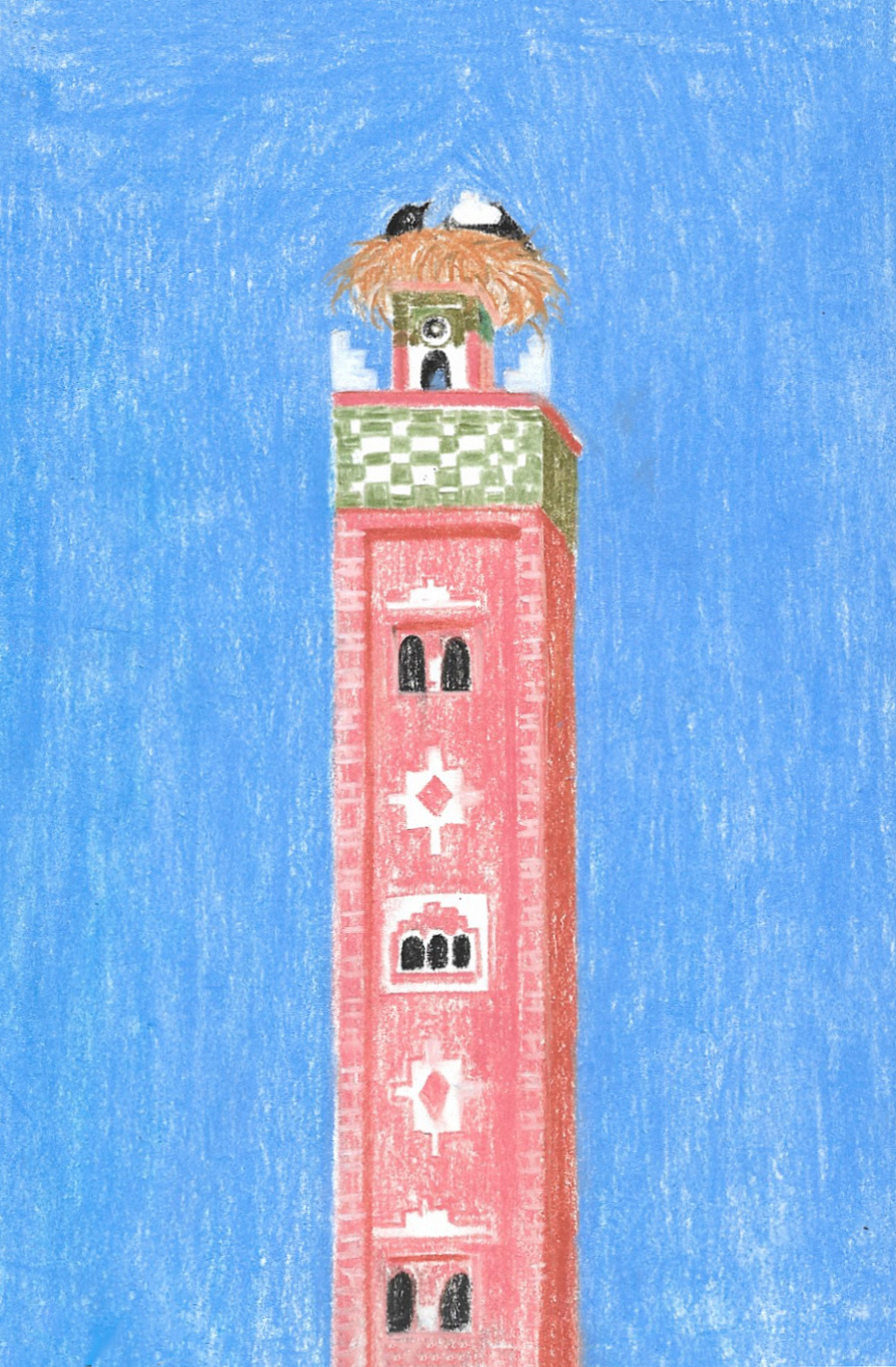 摩洛哥十日游画的画