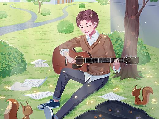 封面插画（个人主页-ZNTE5OTUyMjg=） - 商业插画 - 站酷设计师画画的苏里原创素材 - 站酷ZCOOL