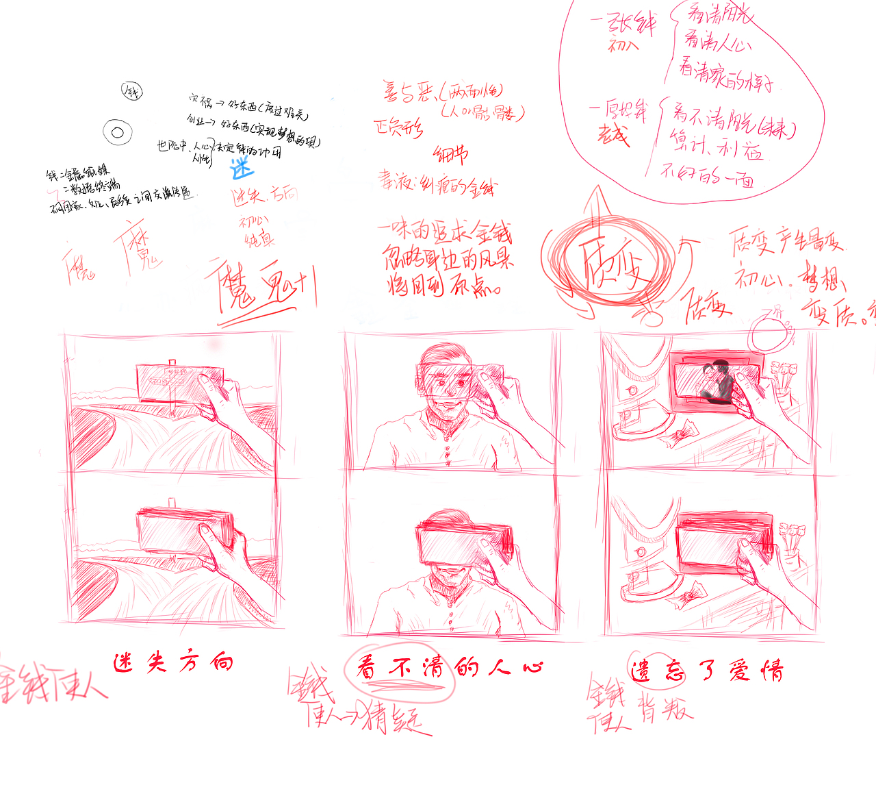 变质——“金钱”相关主题平面广告(图ZMTMzMjAyNjQ0) - 海报 - 站酷设计师Jink_原创素材 - 站酷ZCOOL