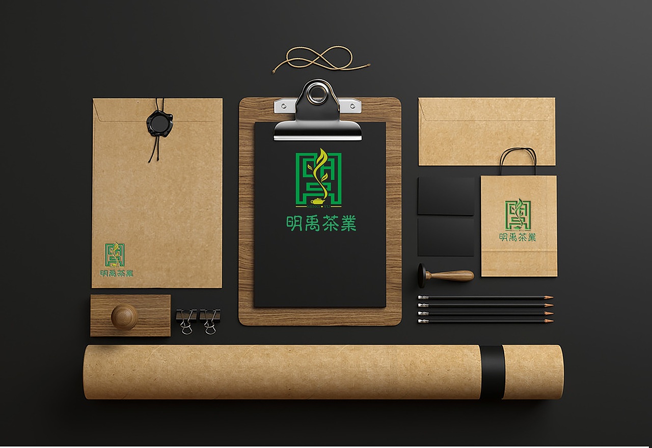 明禹茶叶logo（图ZNTA3NjY3ODQ=） - Logo - 站酷设计师Sven的美好时光原创素材 - 站酷ZCOOL
