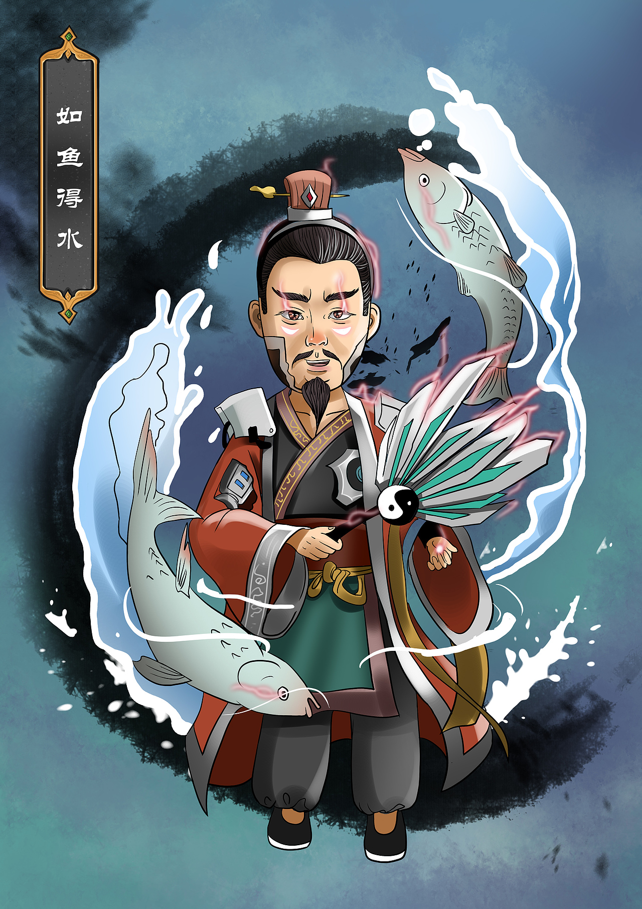 机甲·成语故事NFT数字艺术插画（图ZMjg0NDgzODI0） - 商业插画 - 站酷设计师艺青illustration原创素材 - 站酷ZCOOL