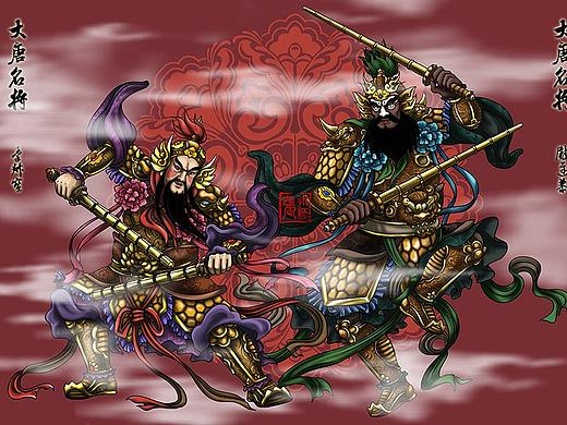西游记人物谱--大唐名将--尉迟敬德
