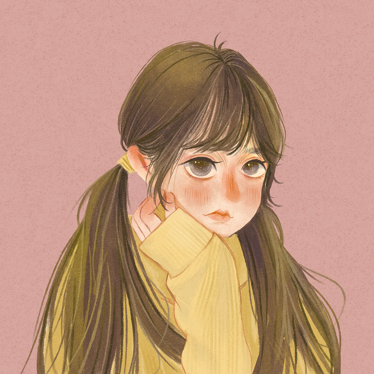 手绘头像插画（图ZMTk4NDE4Nzgw） - 创作习作 - 站酷设计师五分熟w原创素材 - 站酷ZCOOL