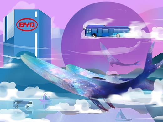 BYD（个人主页-ZNDIxODM5MzI=） - 商业插画 - 站酷设计师大佬丁原创素材 - 站酷ZCOOL