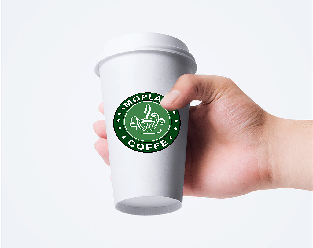 MOPLAY COFFEE 咖啡店logo设计
