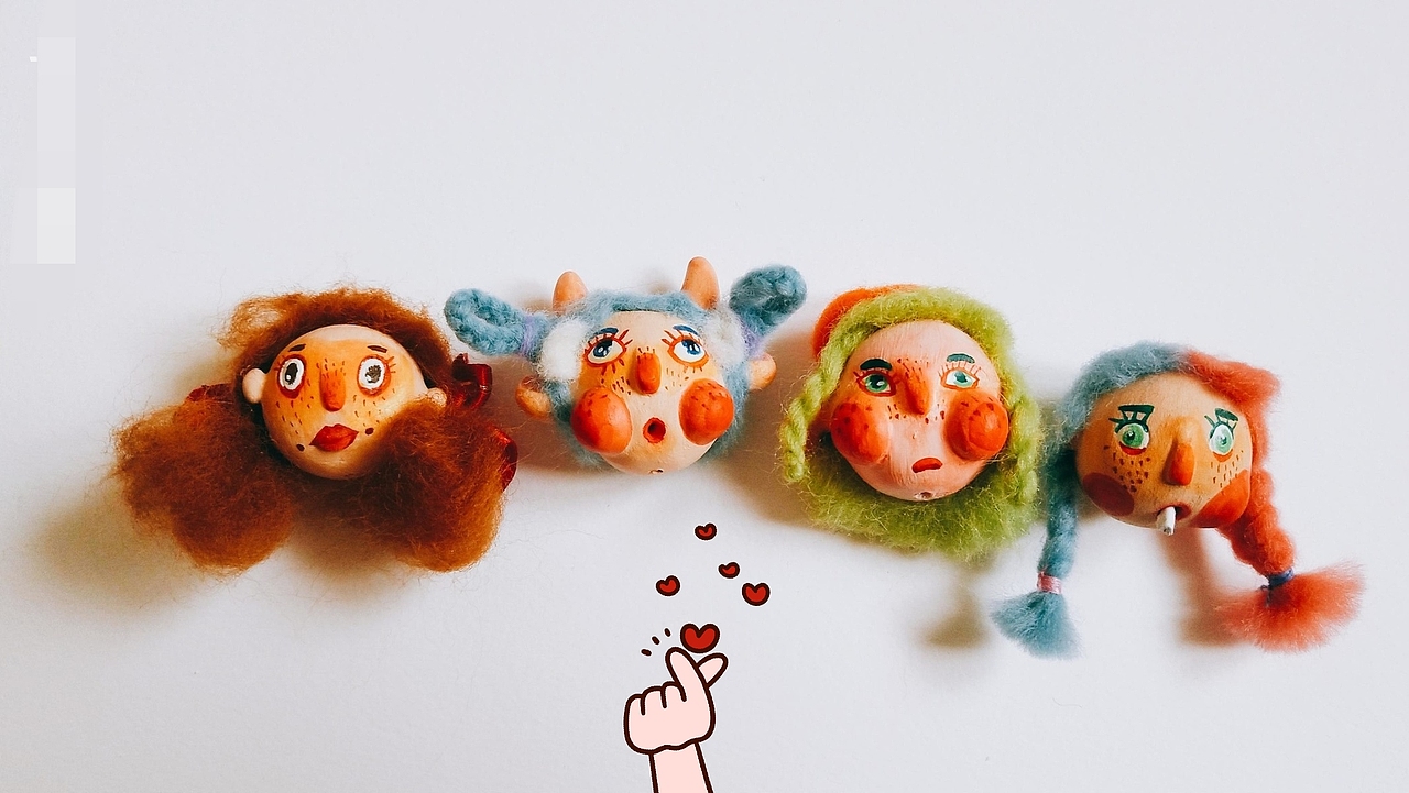 黏土日常（图ZOTgyMDI0MjA=） - 手办/模玩 - 站酷设计师violalalalala原创素材 - 站酷ZCOOL