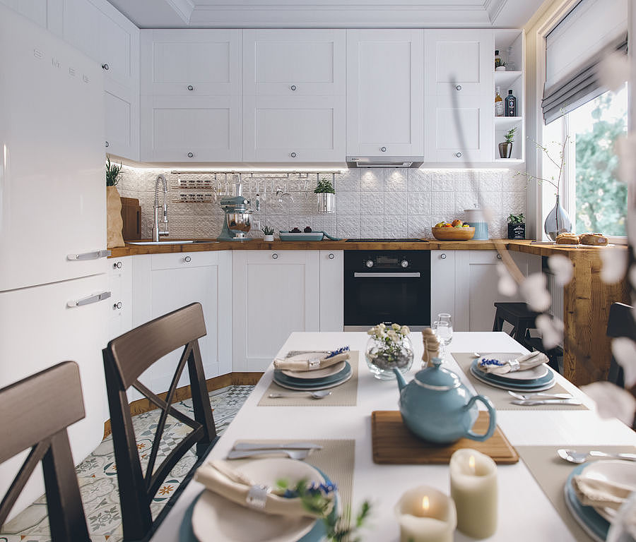 国外作品精选 - 厨房表现作品赏析|空间|家装设计|扮家家室内设计网