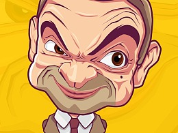 憨豆先生|插画|商业插画|精5门 - 原创作品 - 站酷 (zcool)