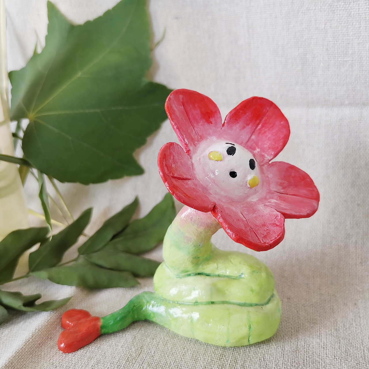 粘土系列一条菜花蛇