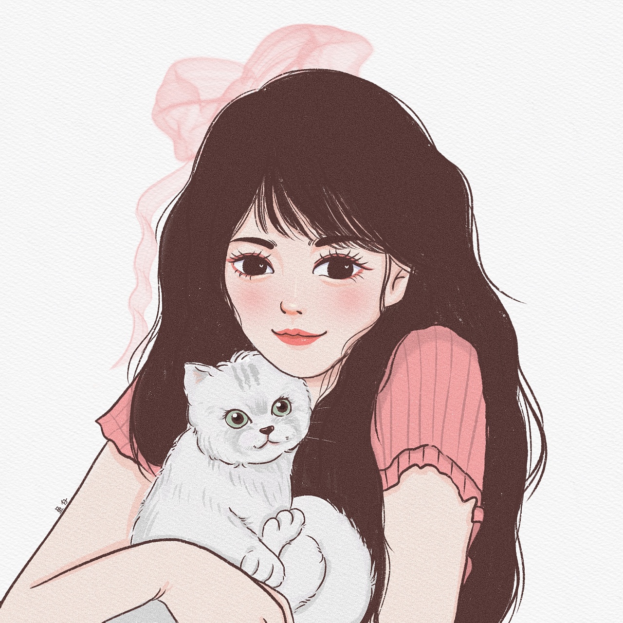 每天的平涂头像练习