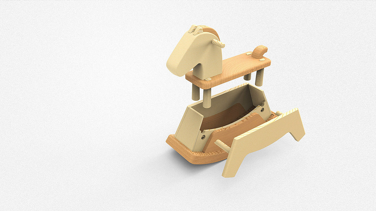 小木马桌椅（图ZMTE2MjUwNjIw） - 生活用品 - 站酷设计师肥祥原创素材 - 站酷ZCOOL