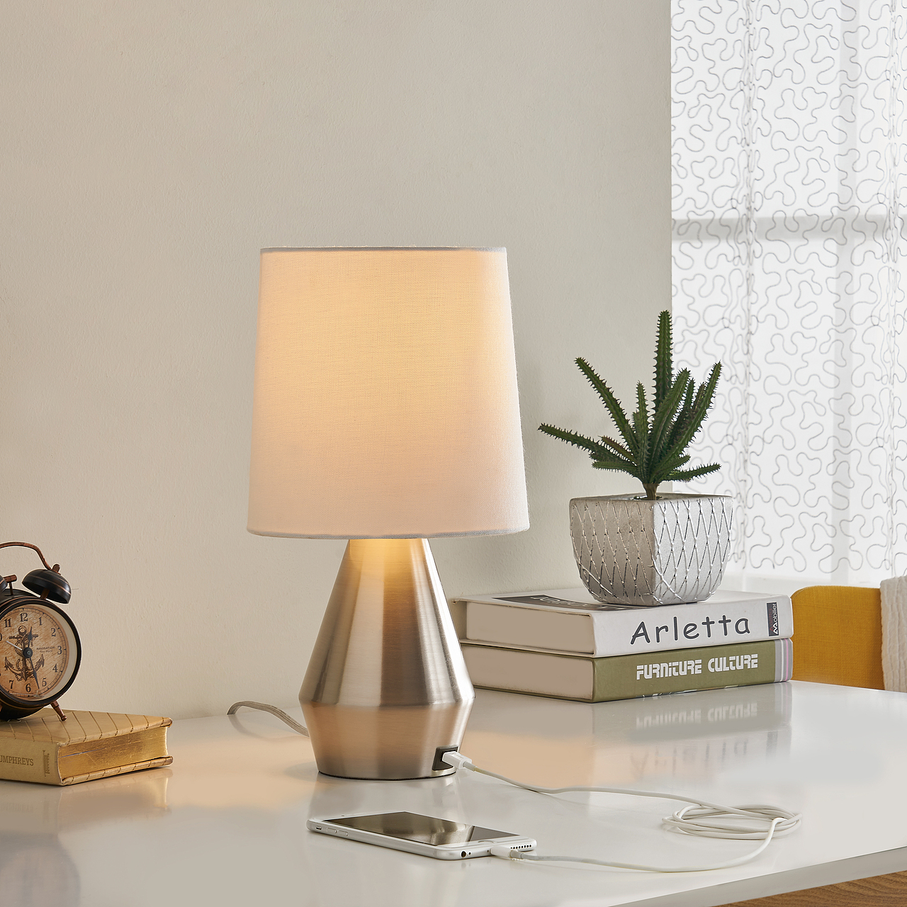 落地灯台灯组合