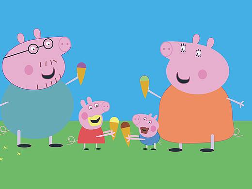 小猪佩奇的插画练习