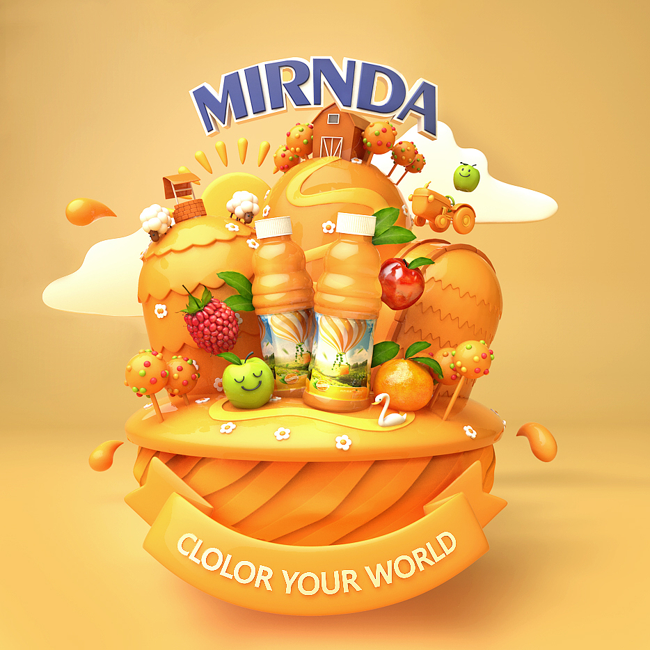 C4D练习（图ZMTA5NzA0NzI4） - 其他三维 - 站酷设计师三秒钟怪兽原创素材 - 站酷ZCOOL