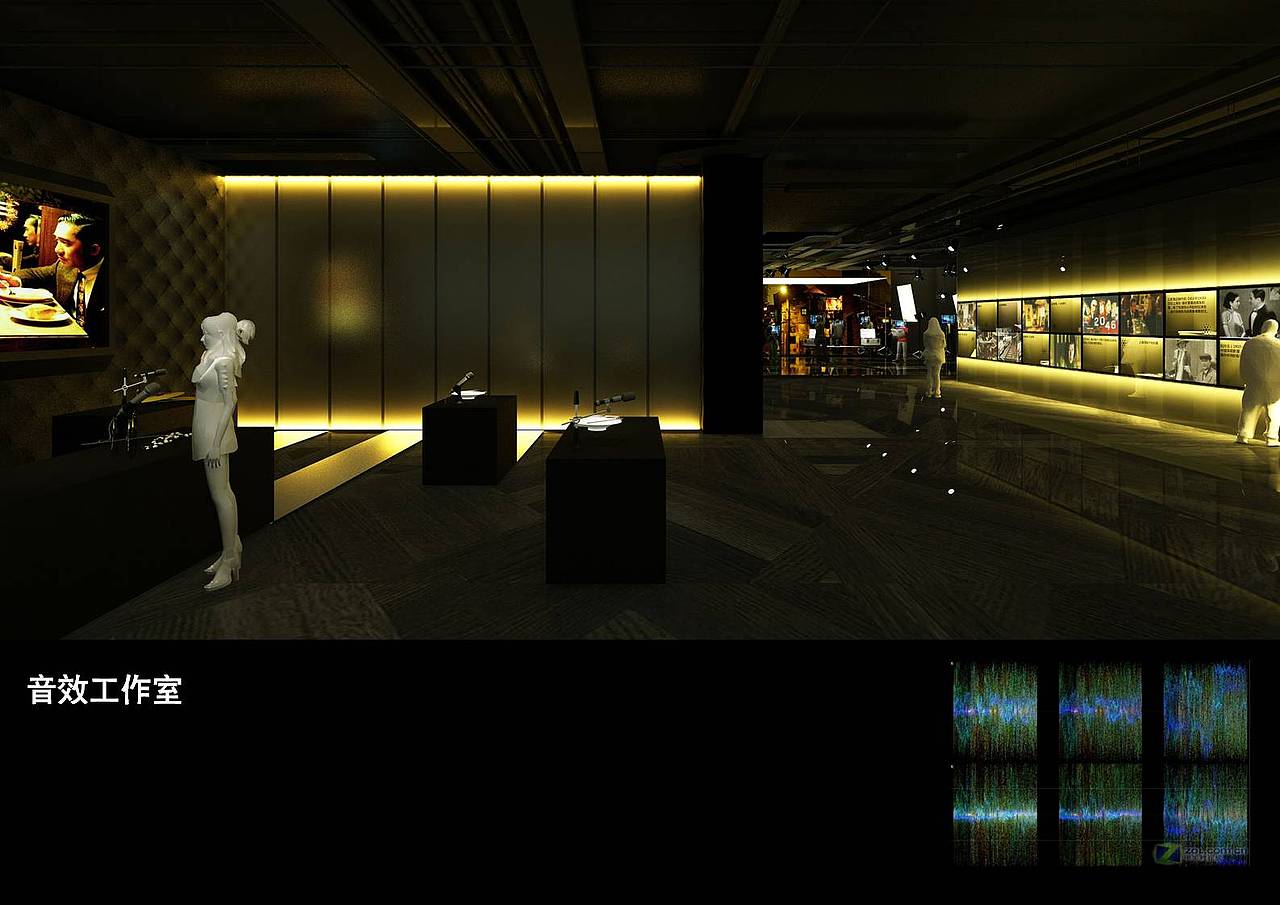 上海电影博物馆展厅04（图ZMjA2MDY2MTM2） - 展陈设计 - 站酷设计师张翼笙原创素材 - 站酷ZCOOL