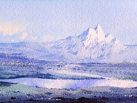 水彩明信片（个人主页-ZMjY5MDkzNDA=） - 绘画 - 站酷设计师嘿阿然原创素材 - 站酷ZCOOL