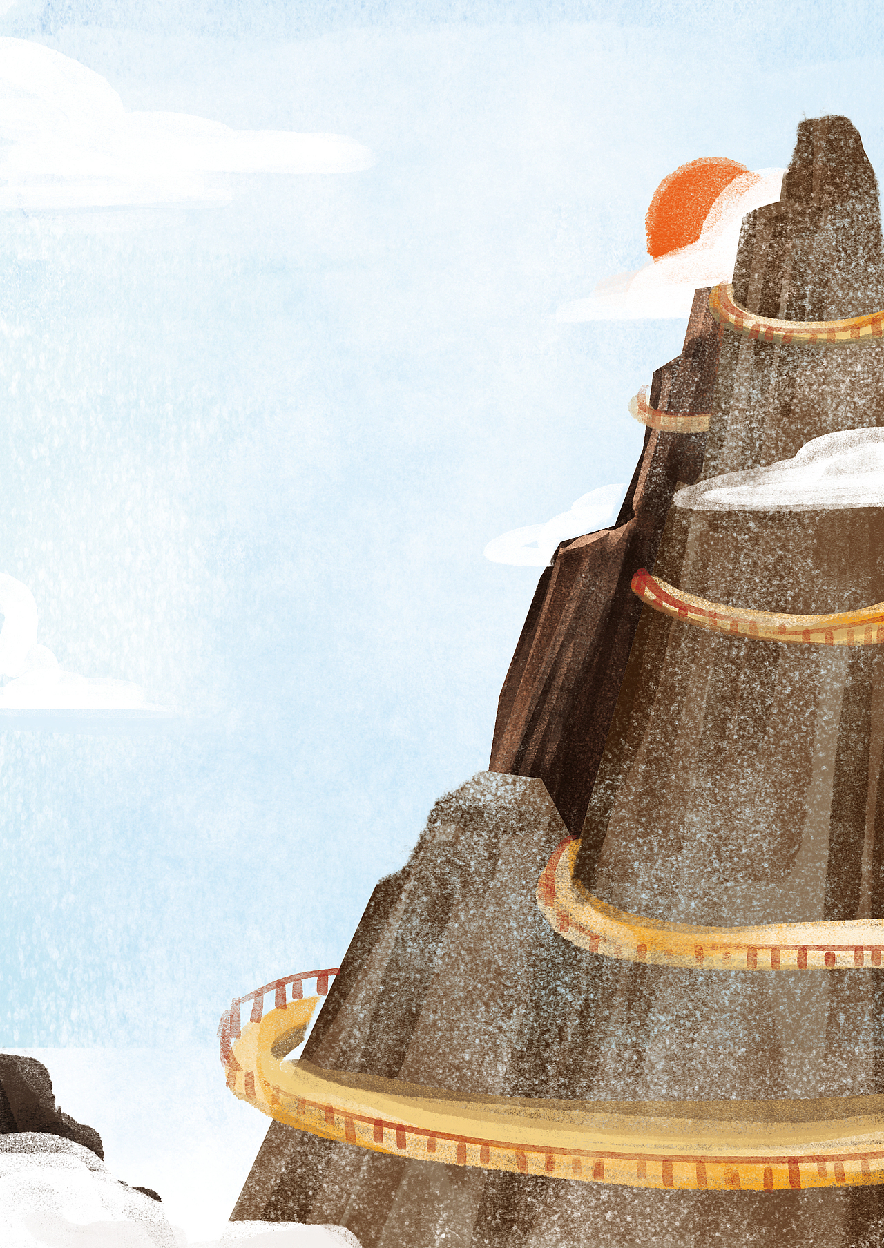 童书白蝶绿叶系列配图