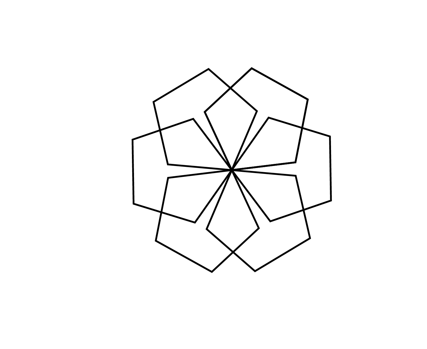 复杂几何图形简笔画图片
