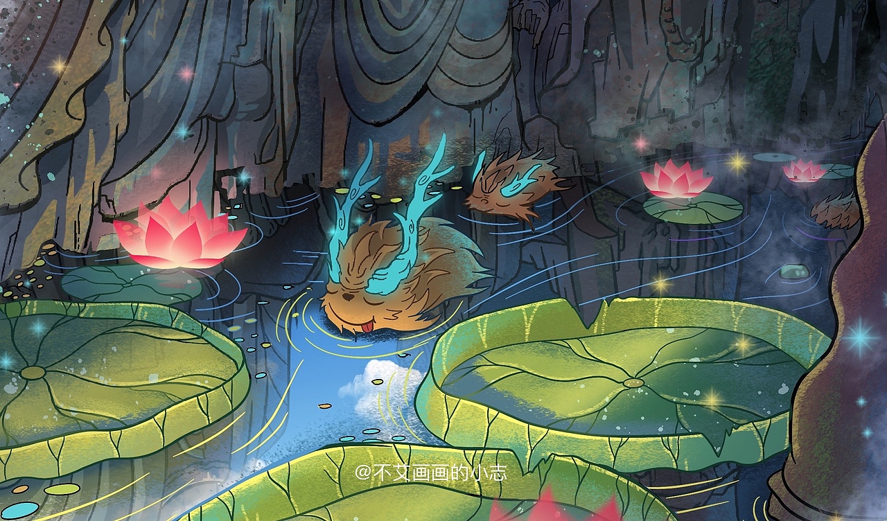 《生老病死》主题插画