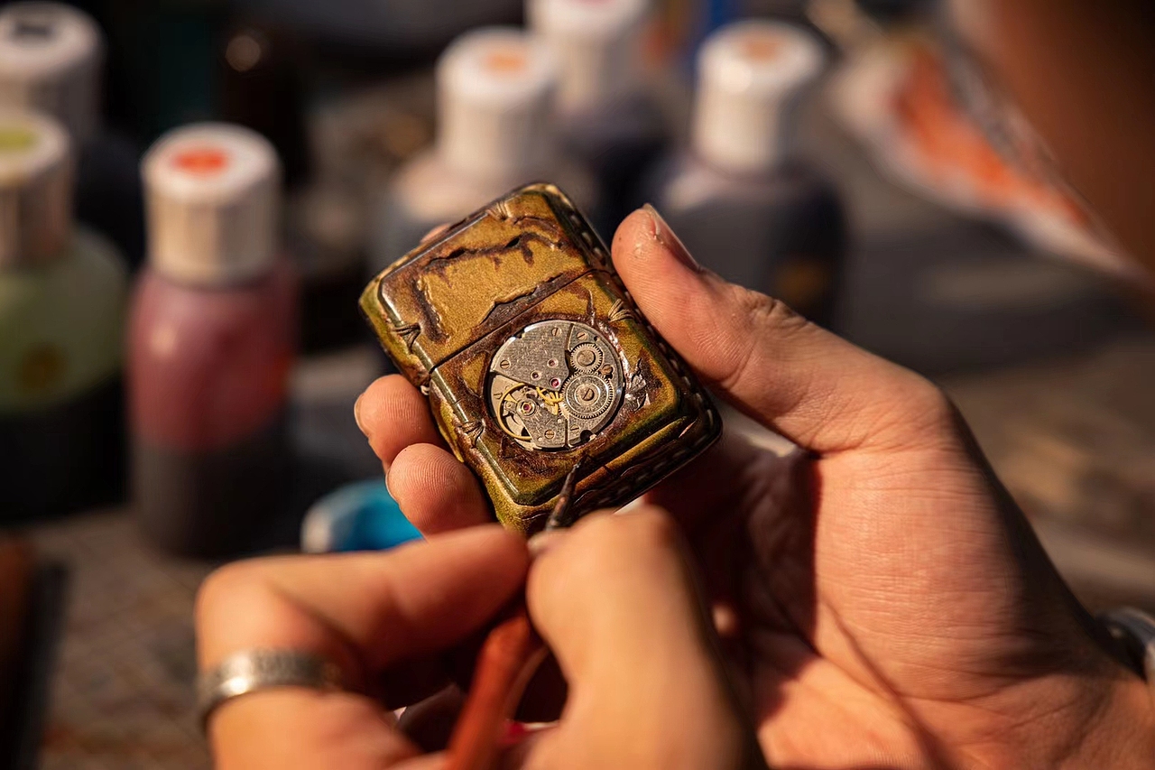 吾熊&麦小坤皮艺工作室🔥永恒机芯系列（图ZMjY3NTg5MzU2） - 工艺品设计 - 站酷设计师麦小坤皮艺工作室原创素材 - 站酷ZCOOL