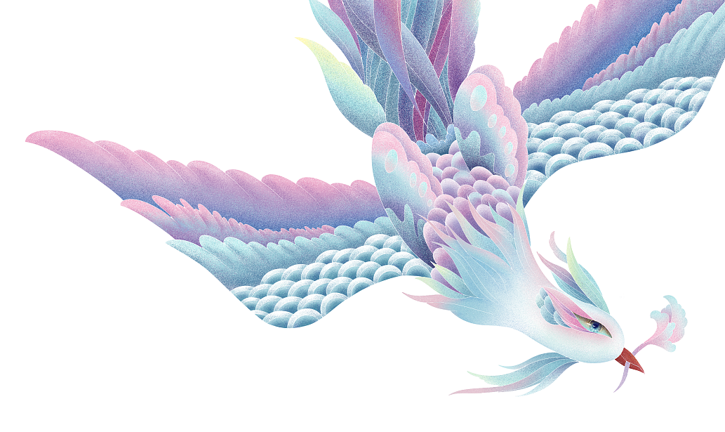 凤凰（图ZMTczMDI2OTQ4） - 商业插画 - 站酷设计师Baiiibaii原创素材 - 站酷ZCOOL