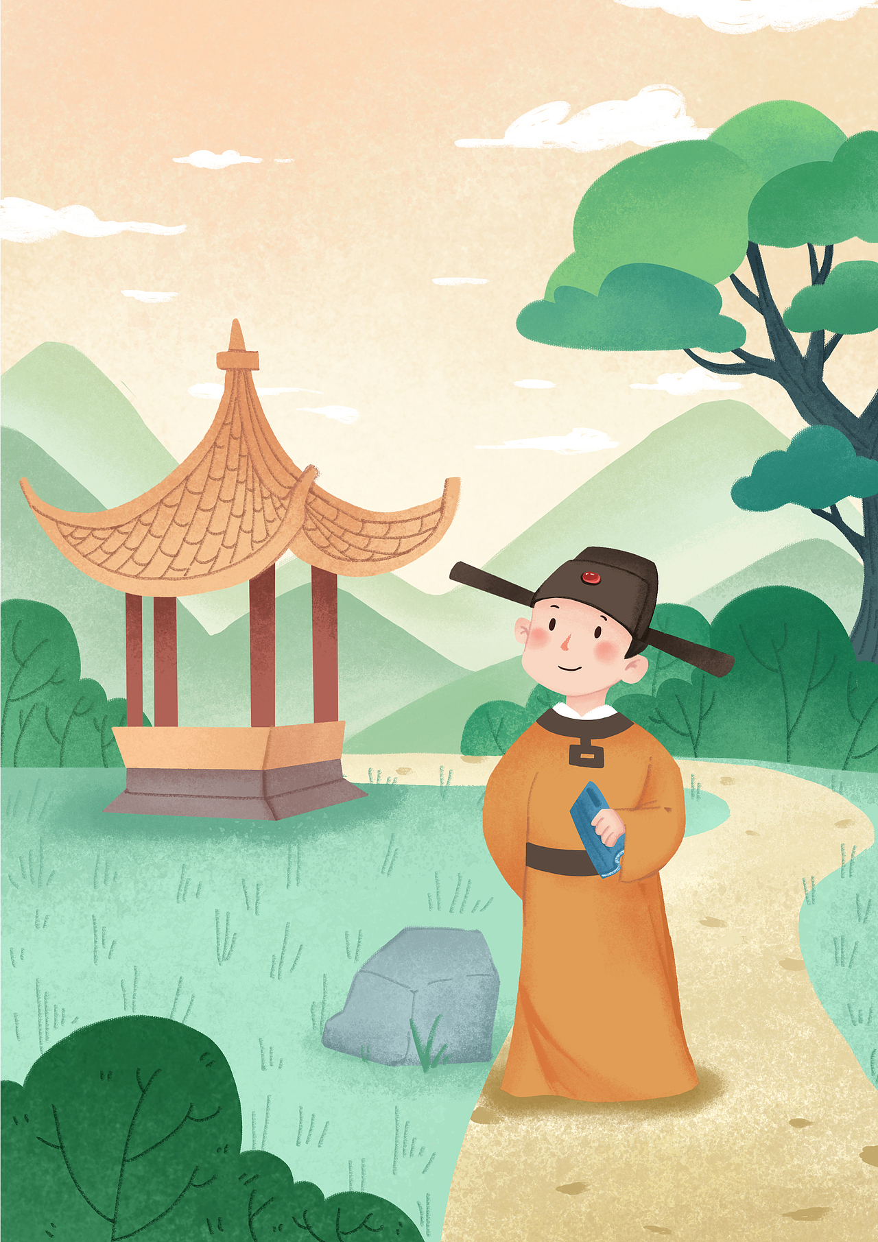 诗词插画·其一（图ZMjQwNTAyNjQw） - 创作习作 - 站酷设计师unknowlod原创素材 - 站酷ZCOOL