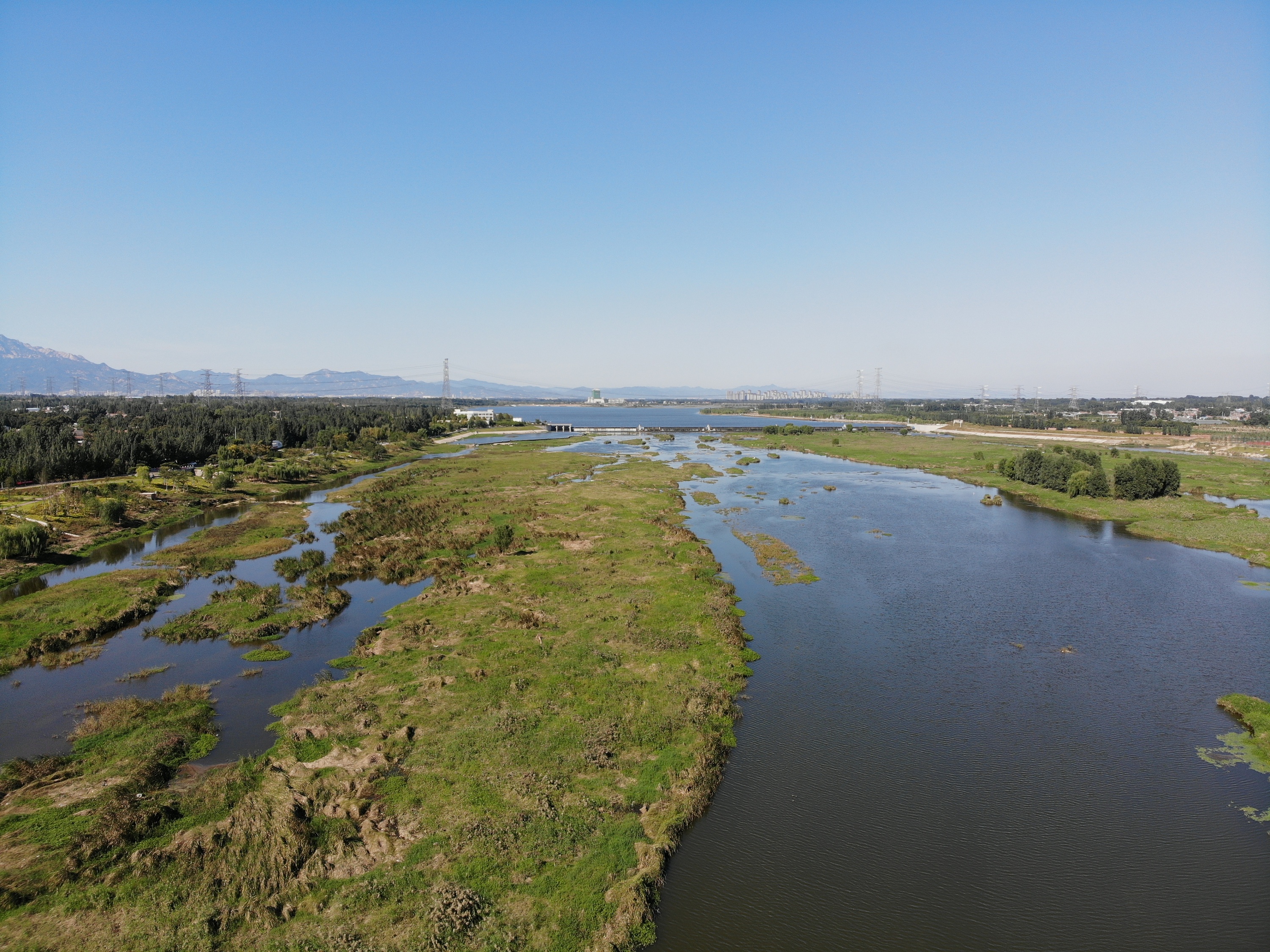 大汶河国家湿地公园图片