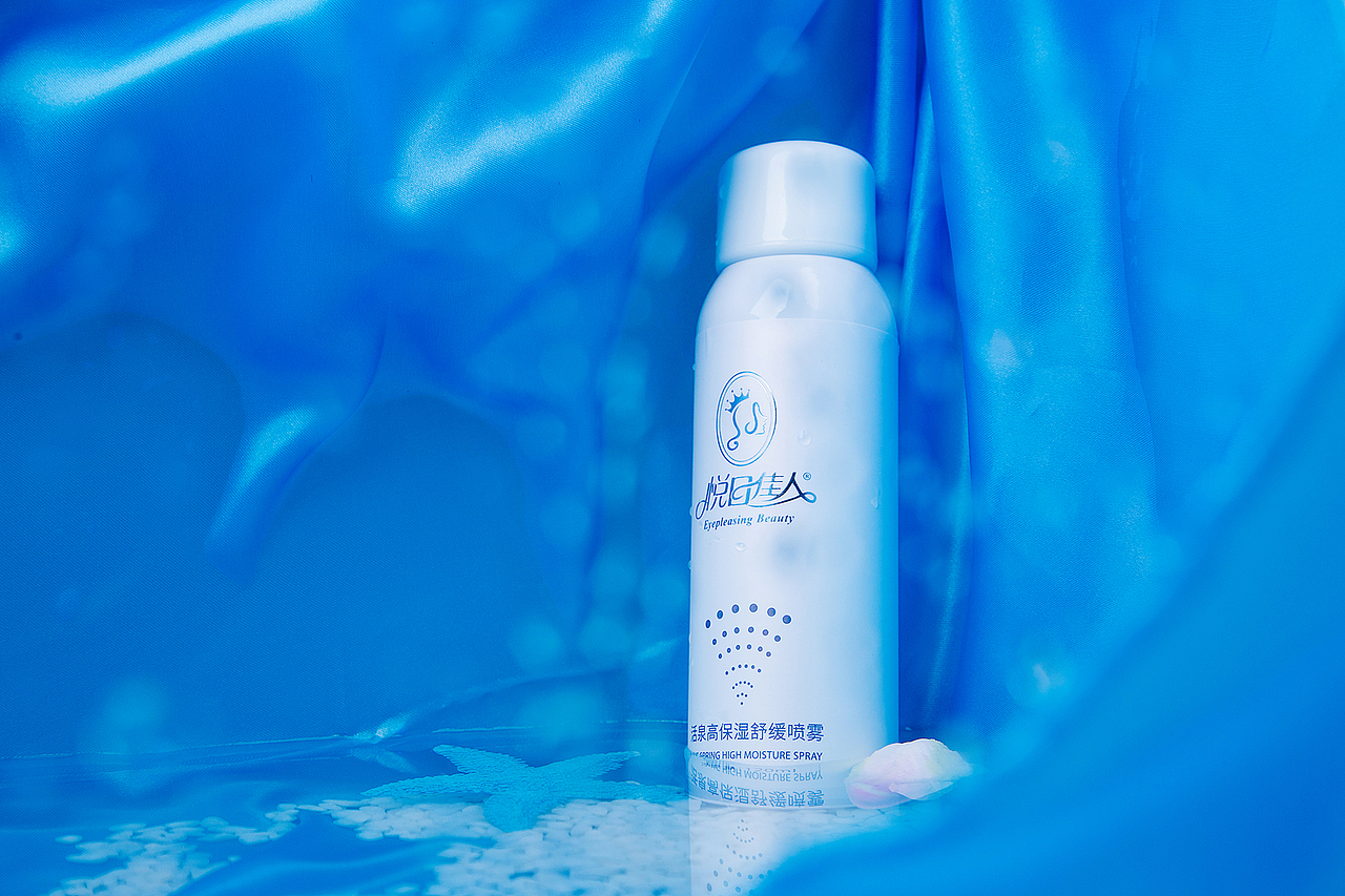 悦目佳人活泉高保湿舒缓喷雾（图ZMTE3ODAxNjIw） - 包装 - 站酷设计师悦目佳人原创素材 - 站酷ZCOOL