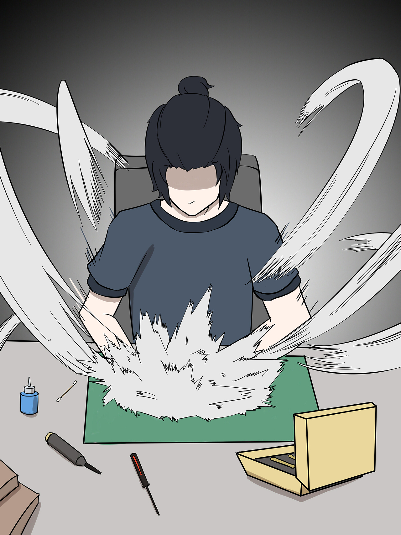 还好五月只有两个肾，不然他能买下全世界（图ZOTQ1NDAxODg=） - 中/长篇漫画 - 站酷设计师喵弄原创素材 - 站酷ZCOOL
