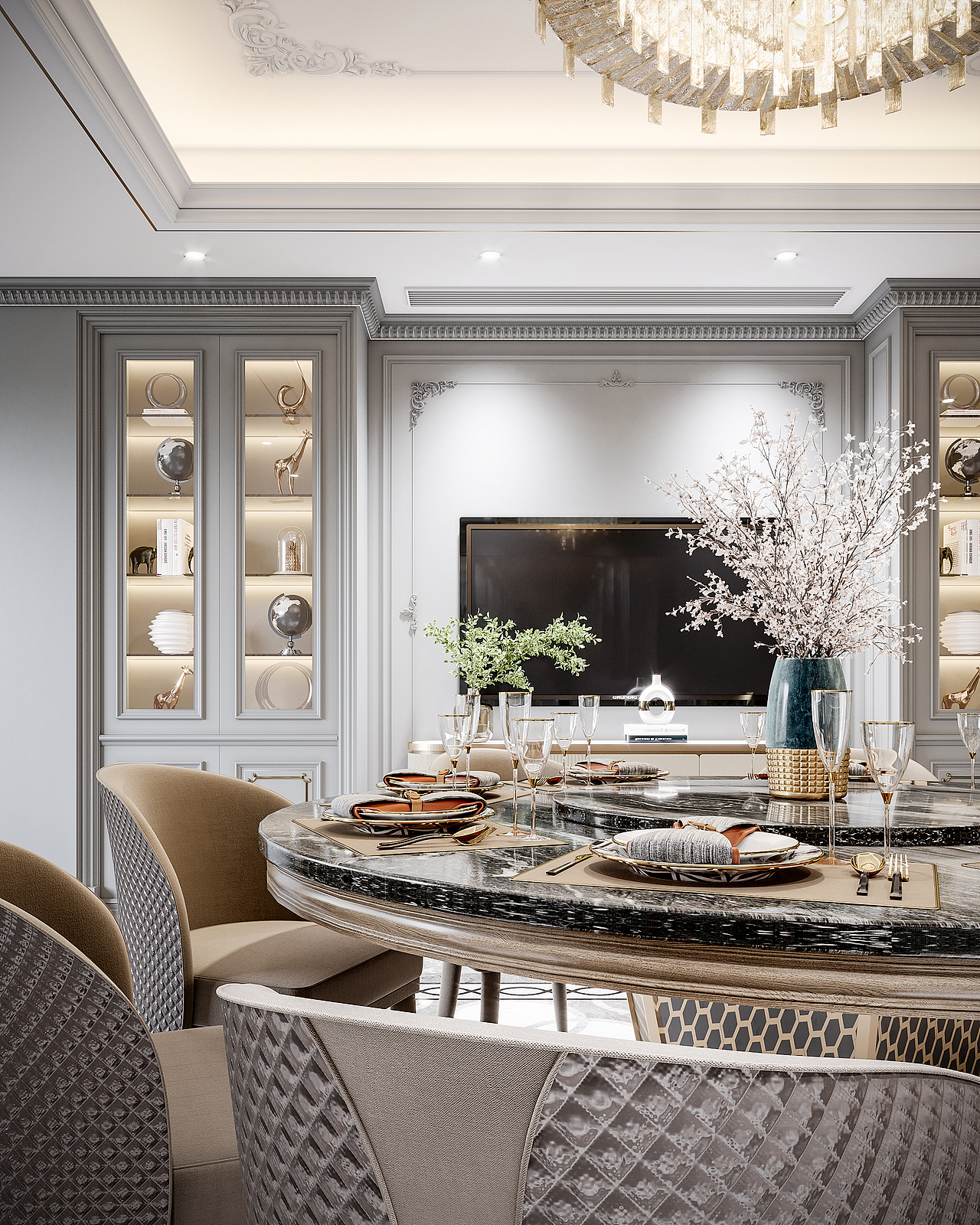 法式别墅（图ZMjM1NDMwNzEy） - 家装设计 - 站酷设计师五月sh原创素材 - 站酷ZCOOL