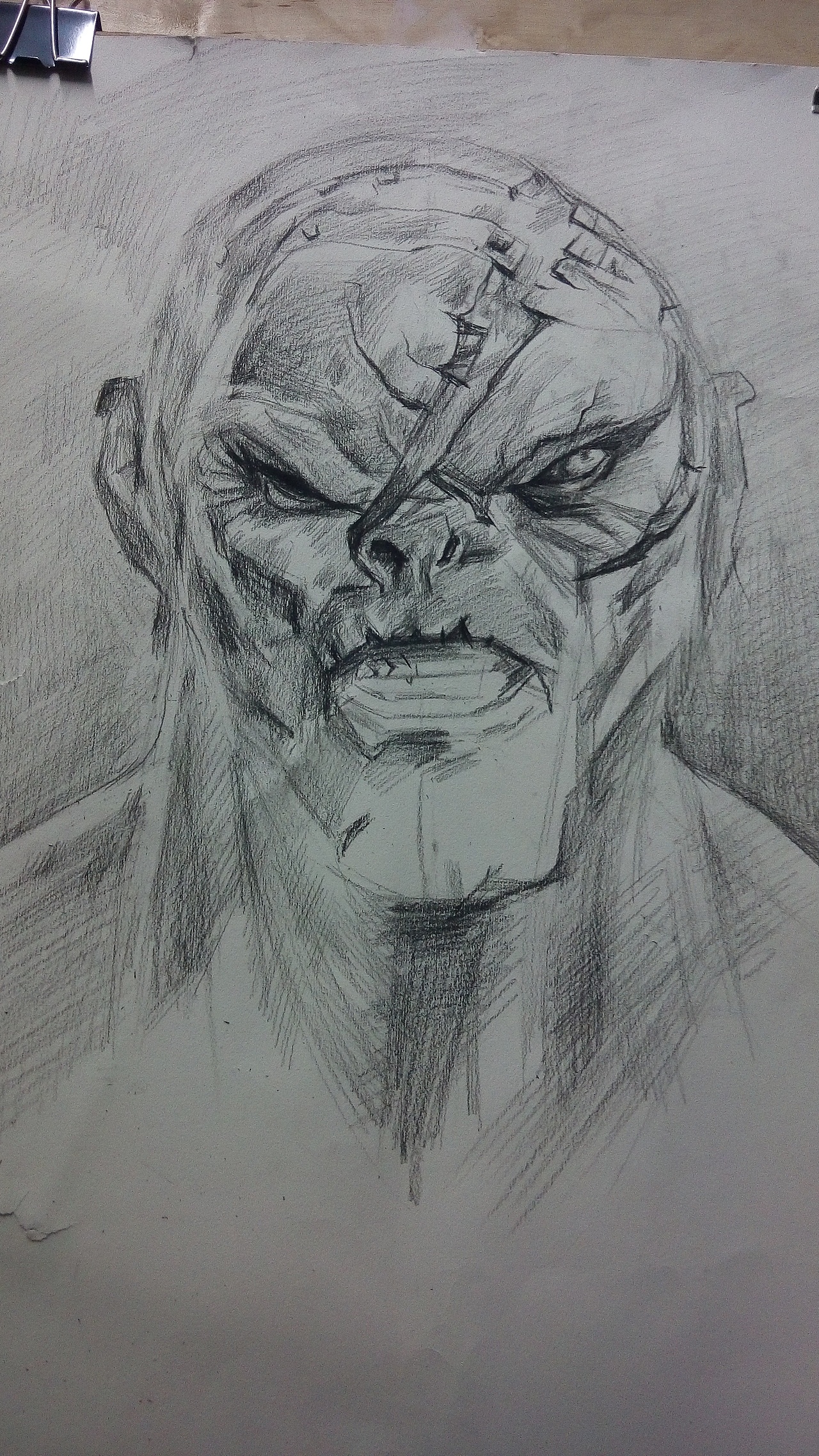 素描-强兽人-指环王