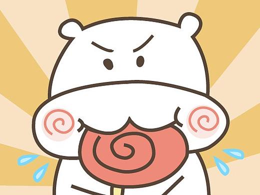 微信表情《河马牛牛》