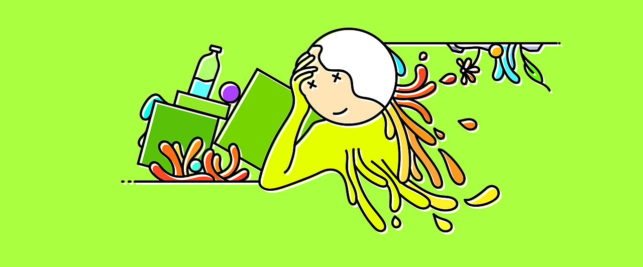 PAIN_疼痛（图ZMTEzNjE1ODgw） - 新锐潮流插画 - 站酷设计师咋够原创素材 - 站酷ZCOOL