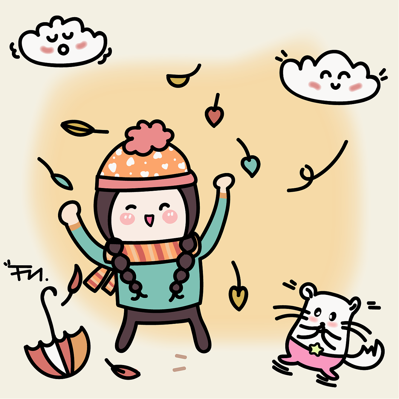 春夏秋冬-——❤小漫（图ZMTI5MDg2MDI0） - 创作习作 - 站酷设计师树懒很慢原创素材 - 站酷ZCOOL