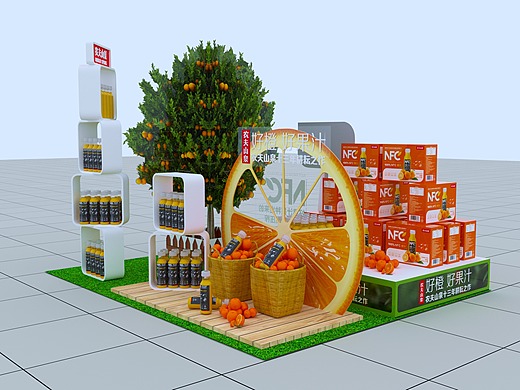 农夫山泉nfc场景陈列