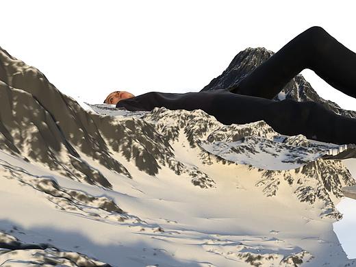 【3D概念摄影】山-人（个人主页-ZMzMzNzUwNjg=） - 时尚/艺术摄影 - 站酷设计师设计学渣008原创素材 - 站酷ZCOOL