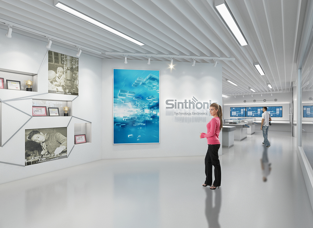 仪电鑫森企业展厅