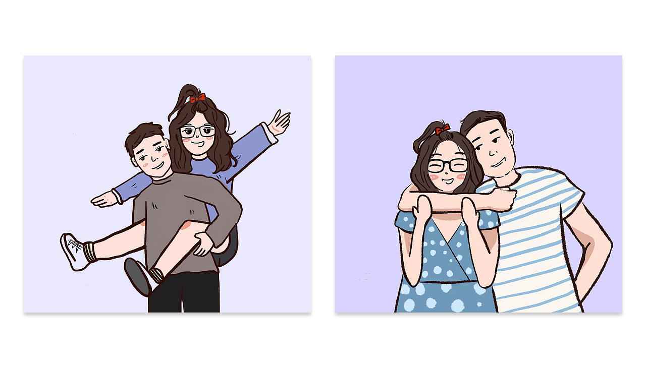 【手绘插画】婚礼纪（图ZMjIwMDkyMjMy） - 商业插画 - 站酷设计师笃行致诚原创素材 - 站酷ZCOOL