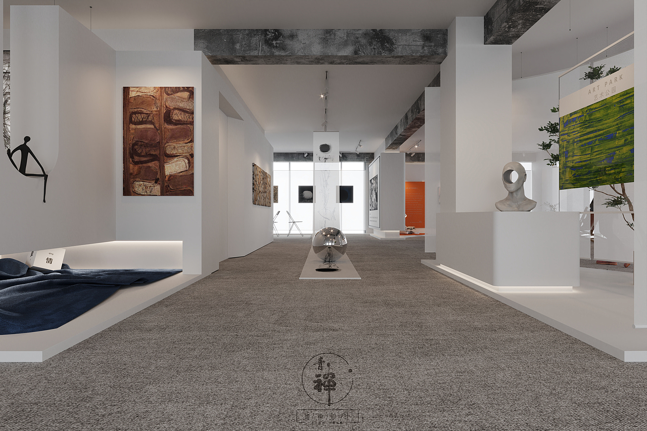 品牌艺术展厅（图ZMjk1OTA1NDA0） - 商业空间设计 - 站酷设计师Li长官展厅设计原创素材 - 站酷ZCOOL