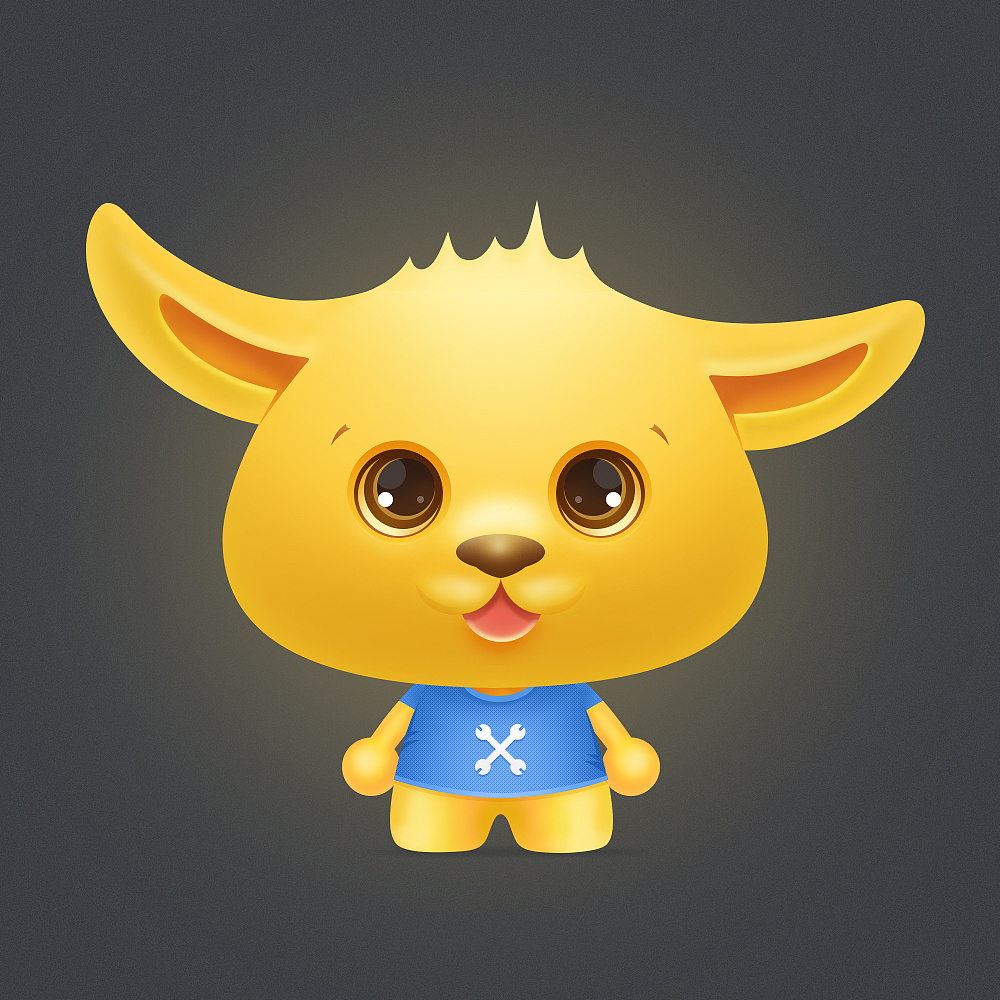 3d吉祥物临摹|平面|ip形象|设计之虾 - 原创作品 - 站酷 (zcool)