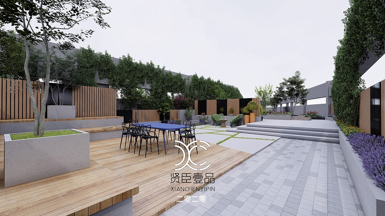 贤臣壹品2020第11个庭院景观项目