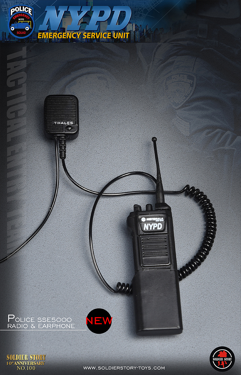 Soldier Story十周年纪念版，纽约特警（NYPD）（图ZMTEwOTk5NTgw） - 手办/模玩 - 站酷设计师SoldierStory原创素材 - 站酷ZCOOL