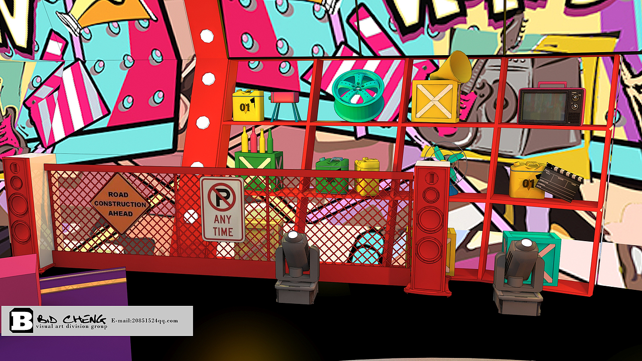 爱奇艺无与伦比的发布会舞台设计（图ZMTQzMjYyNTgw） - 舞台美术 - 站酷设计师廖亚承原创素材 - 站酷ZCOOL