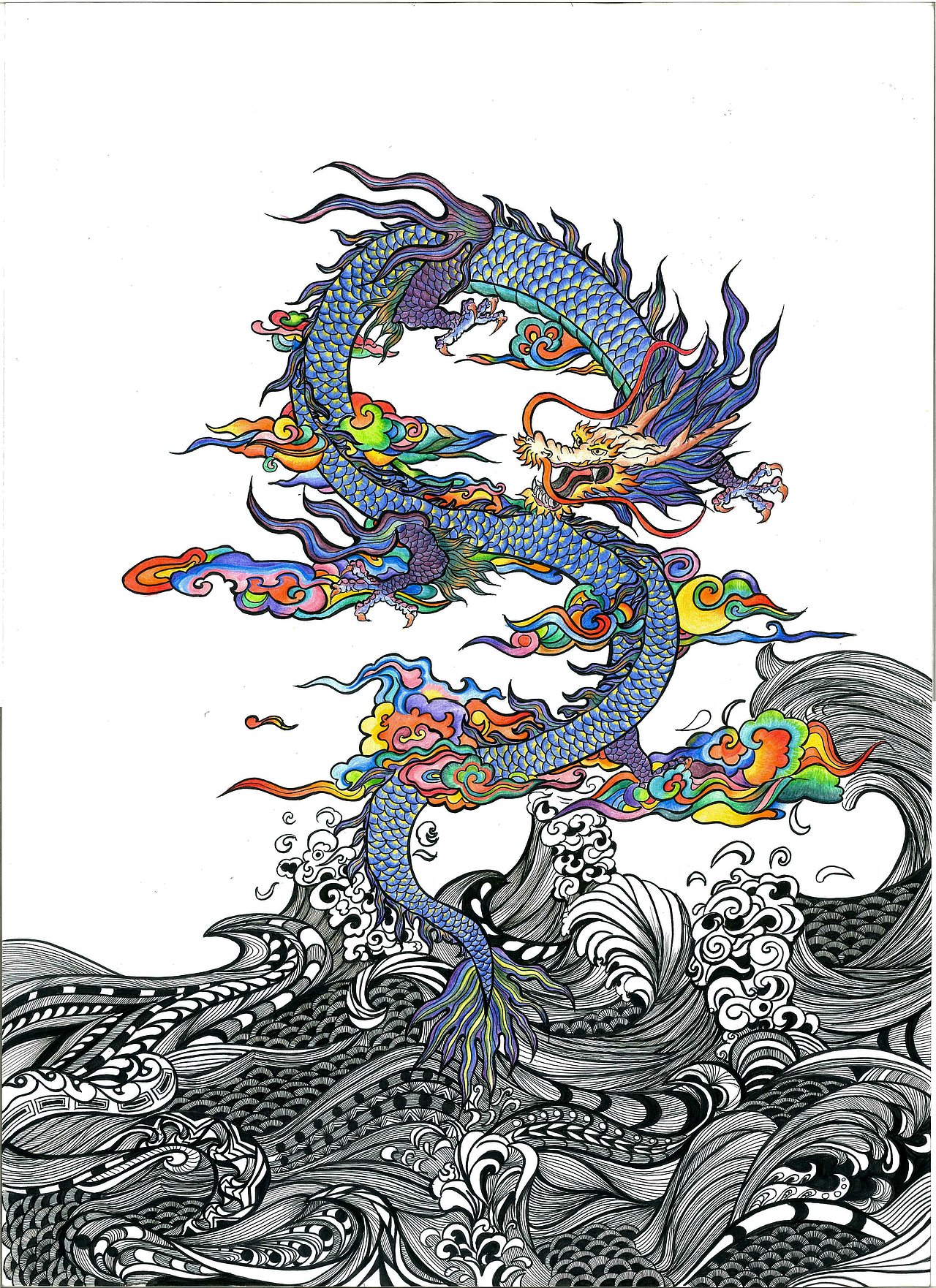 十二生肖主题插画