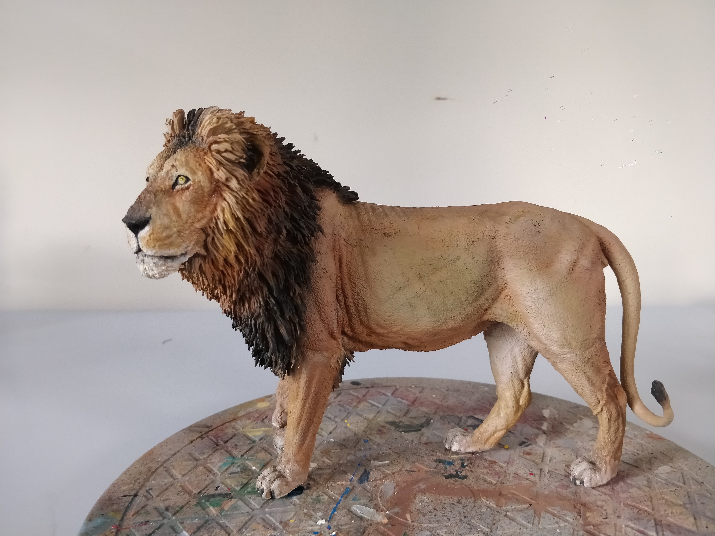 110狮子gk涂装作品